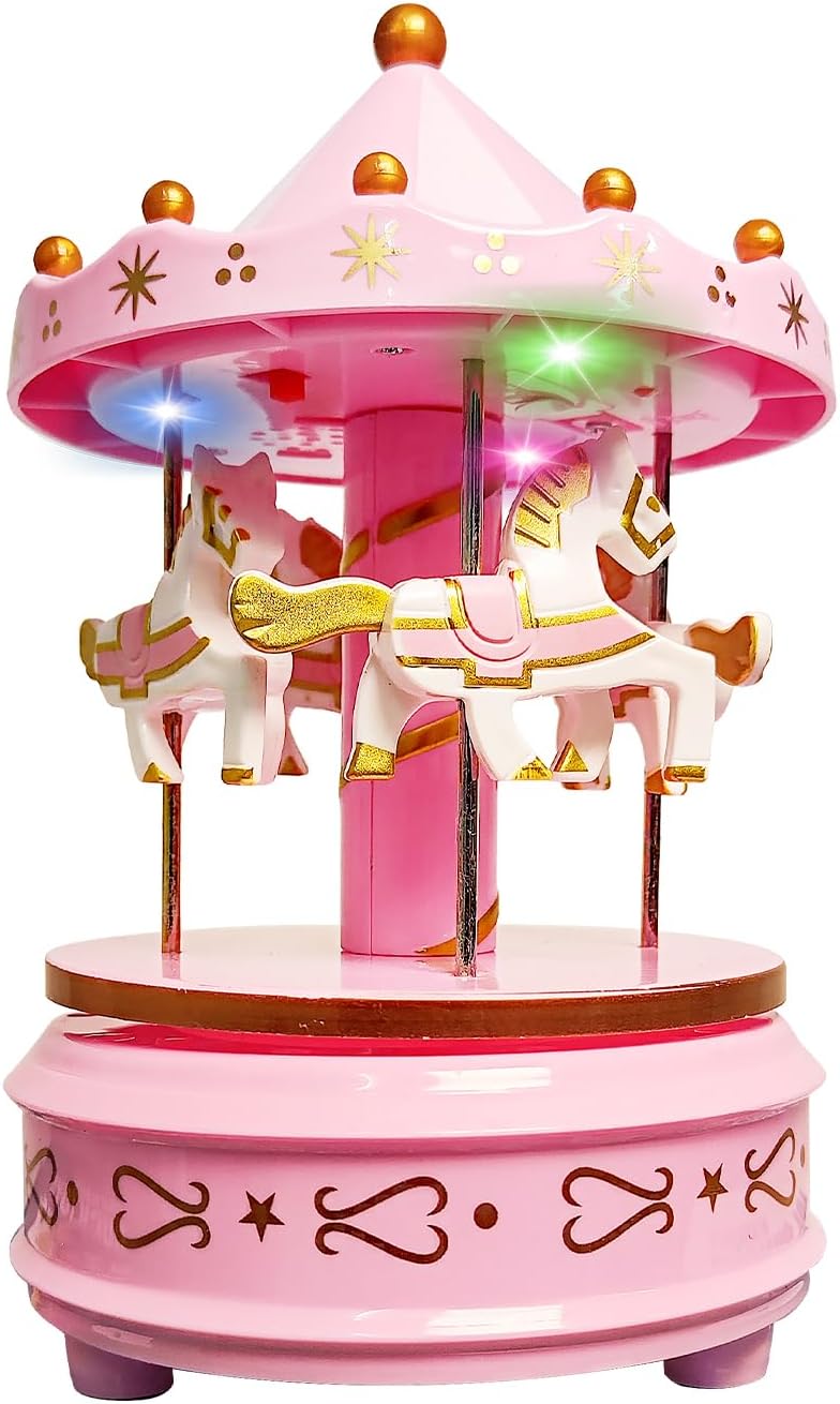 Traditional Music Box - Pink