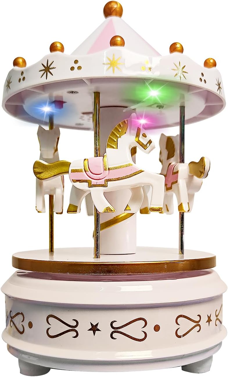 Traditional Music Box - White